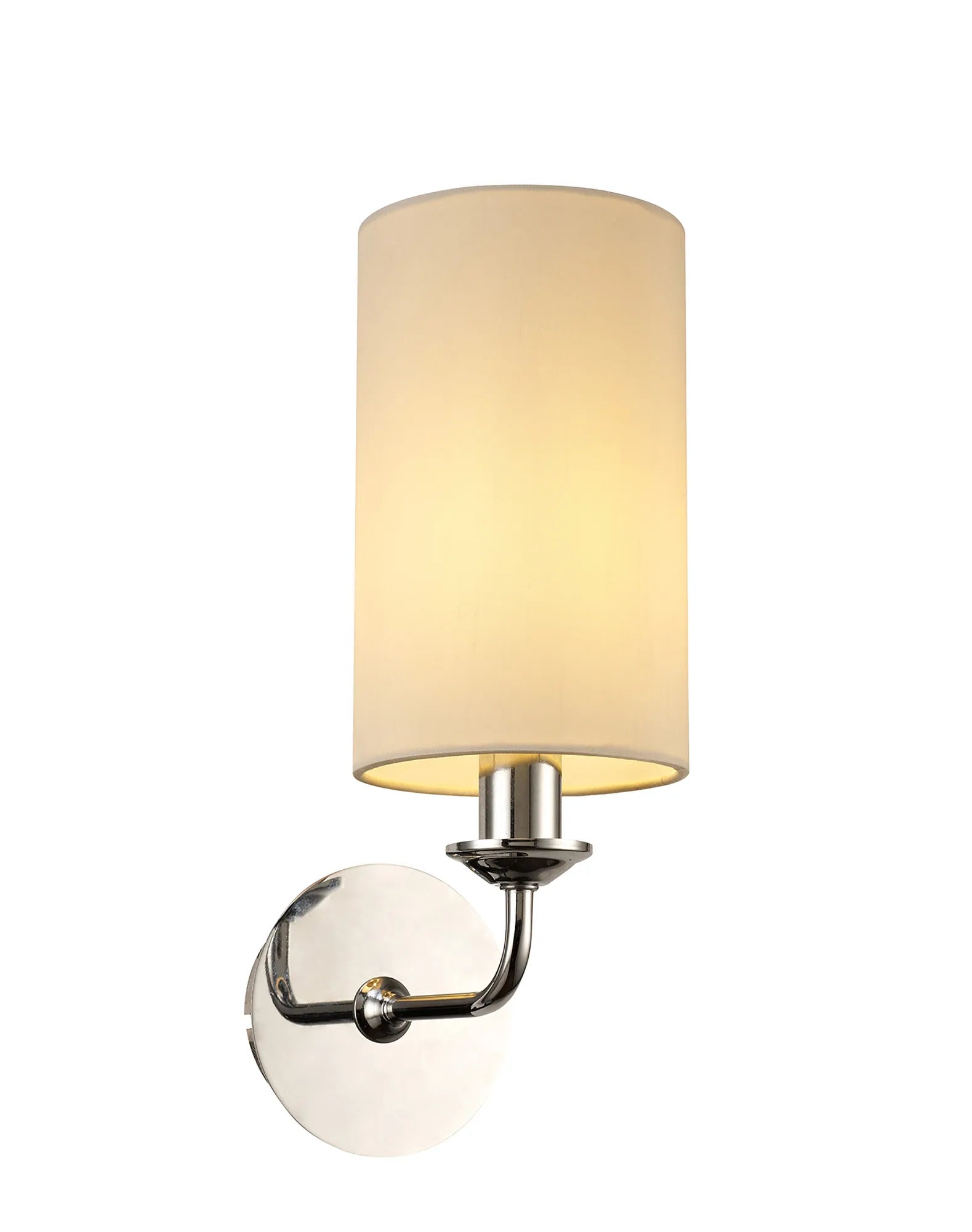 Banyan 1L Switched  Wall Light E14 With Antique Brass With Various Glass Shade Colours IP20