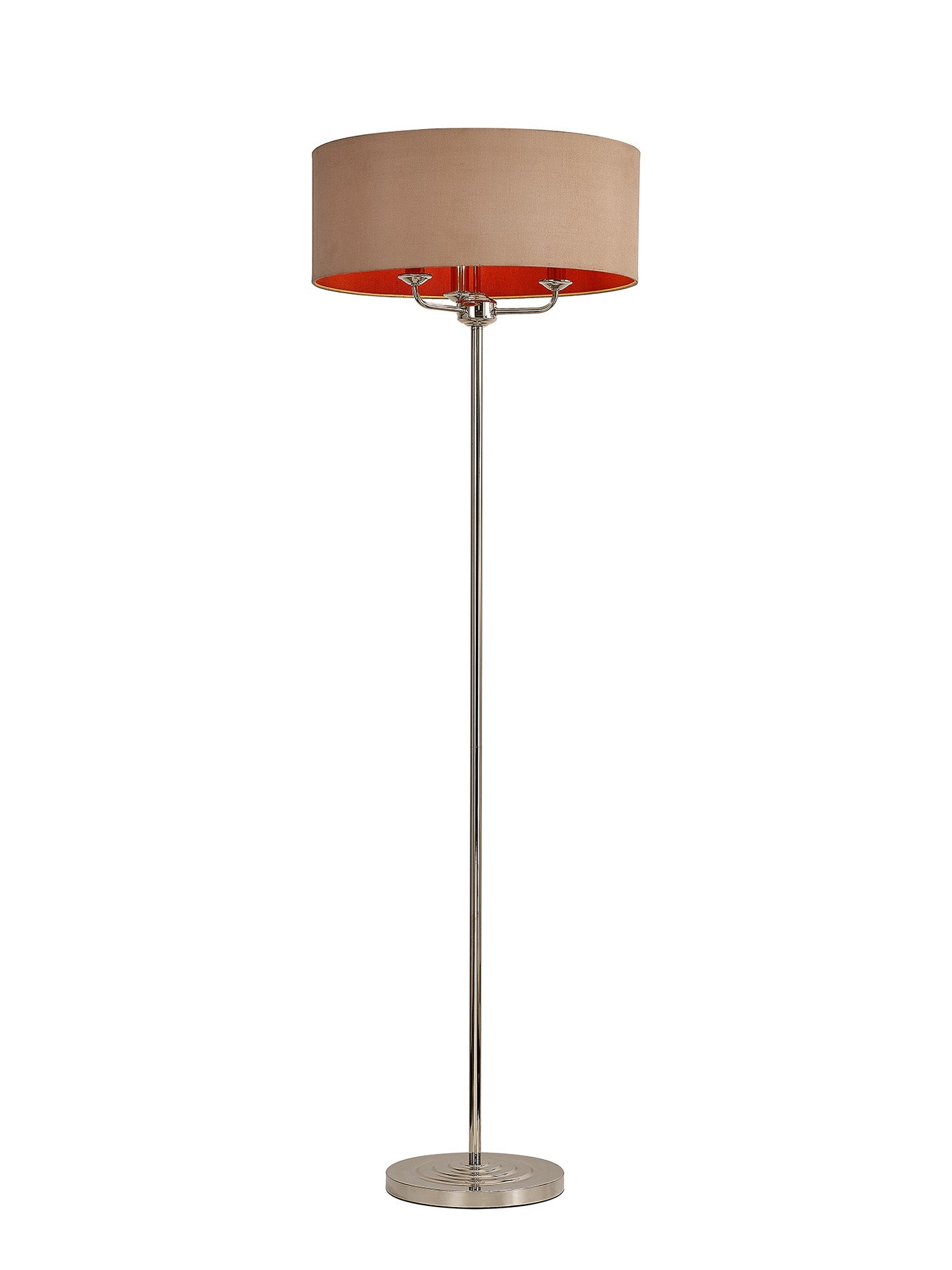 Orange floor best sale lamp