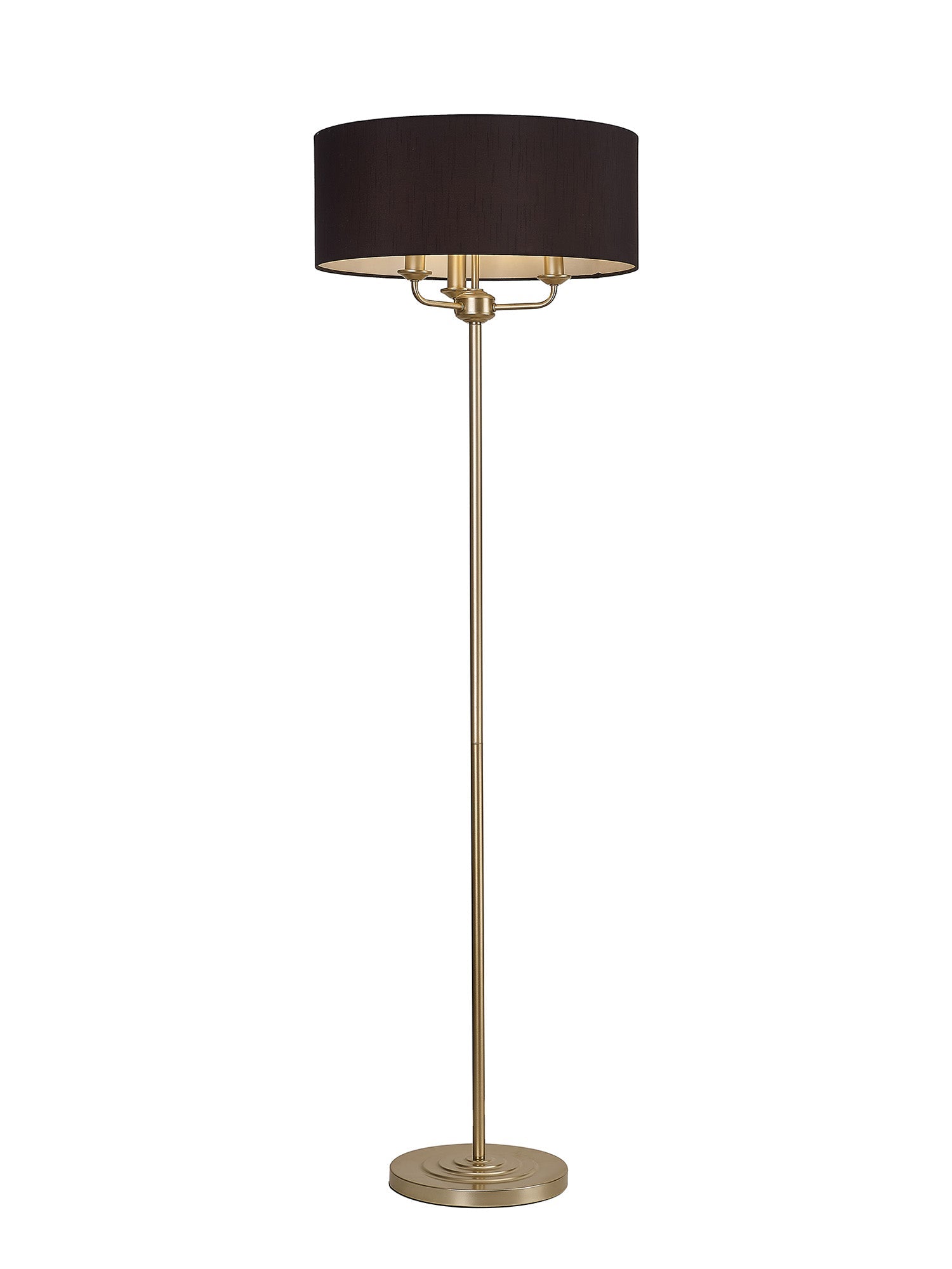 Banyan 3 Light Switched Floor Lamp Various Colours