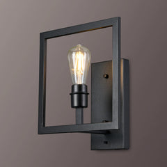 Braxton Wall Lamp Switched (FRAME ONLY) Without Shade, 1 Light E27