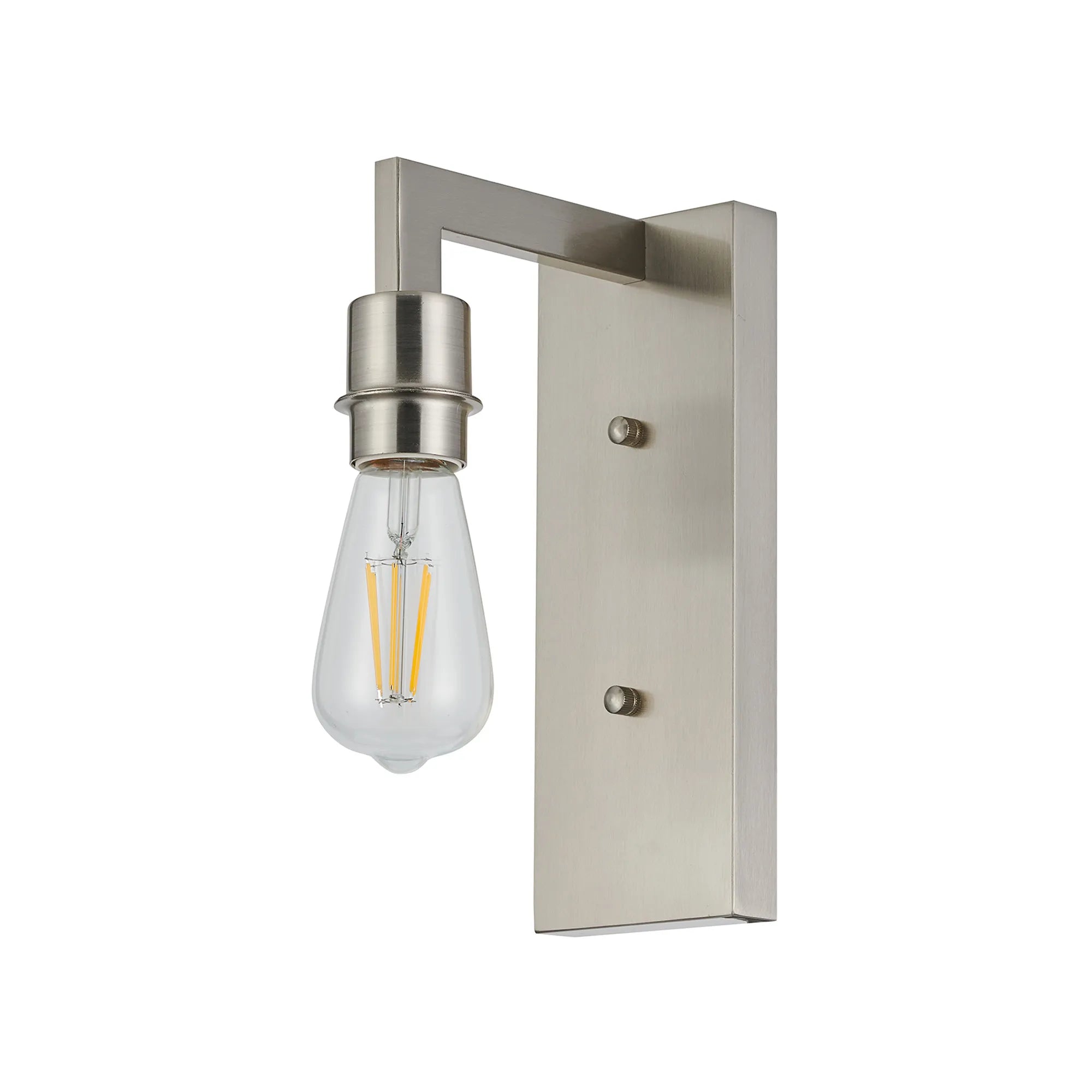 Braxton Wall Lamp Over Arm Without Shade, 1 Light E27