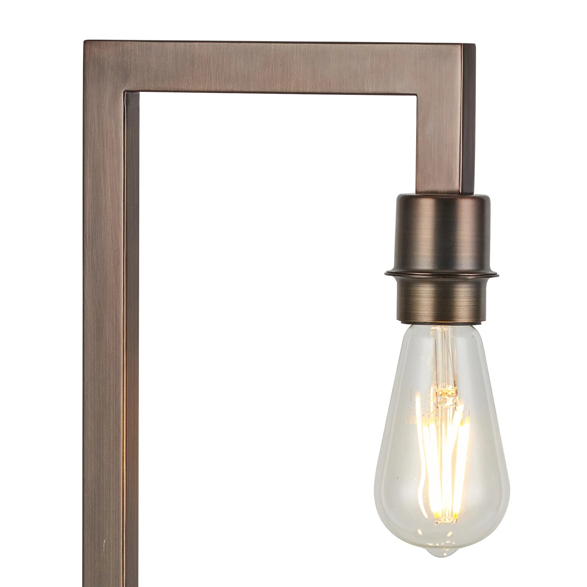 Braxton Table Lamp Over Arm Without Shade, 1 Light E27