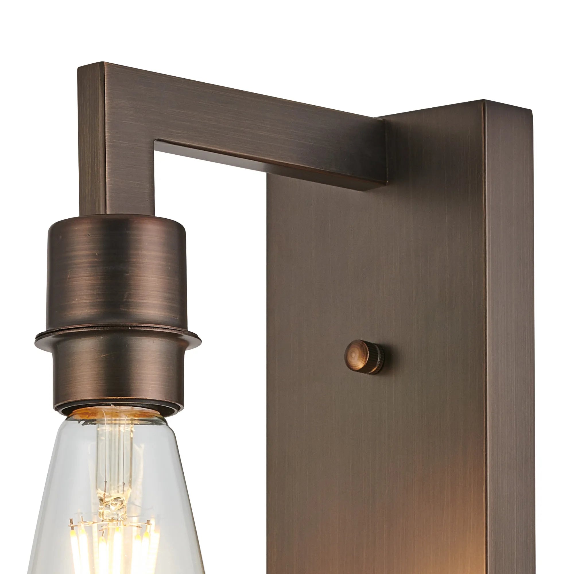 Braxton Wall Lamp Over Arm Without Shade, 1 Light E27