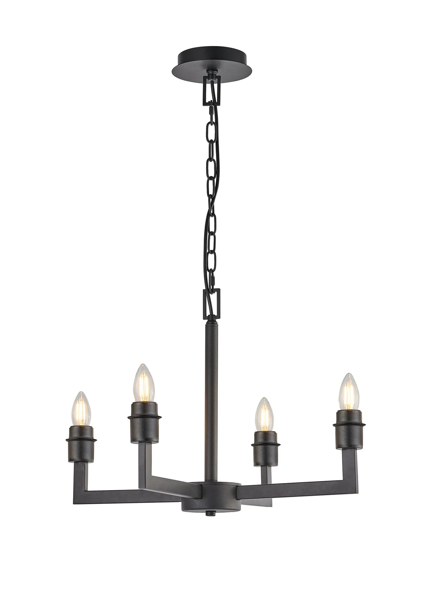 Braxton Adjustable Multi Arm Pendant/Semi Ceiling (FRAME ONLY) Without Shade