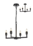 Braxton Adjustable Multi Arm Pendant/Semi Ceiling (FRAME ONLY) Without Shade