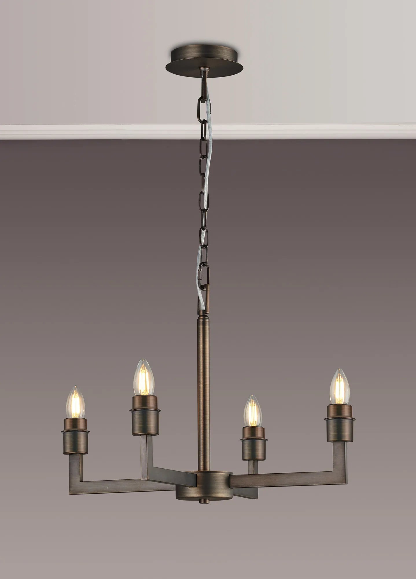 Braxton Adjustable Multi Arm Pendant/Semi Ceiling (FRAME ONLY) Without Shade
