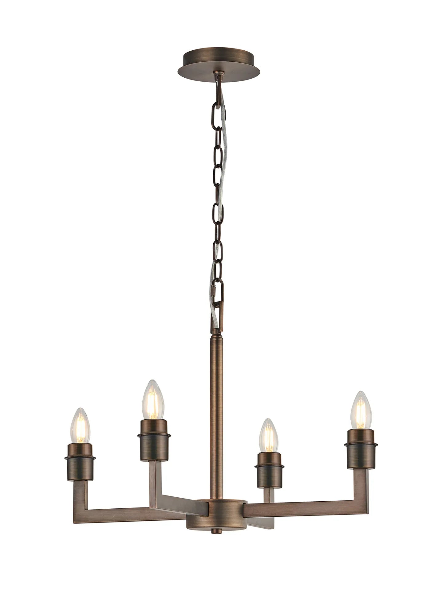 Braxton Adjustable Multi Arm Pendant/Semi Ceiling (FRAME ONLY) Without Shade