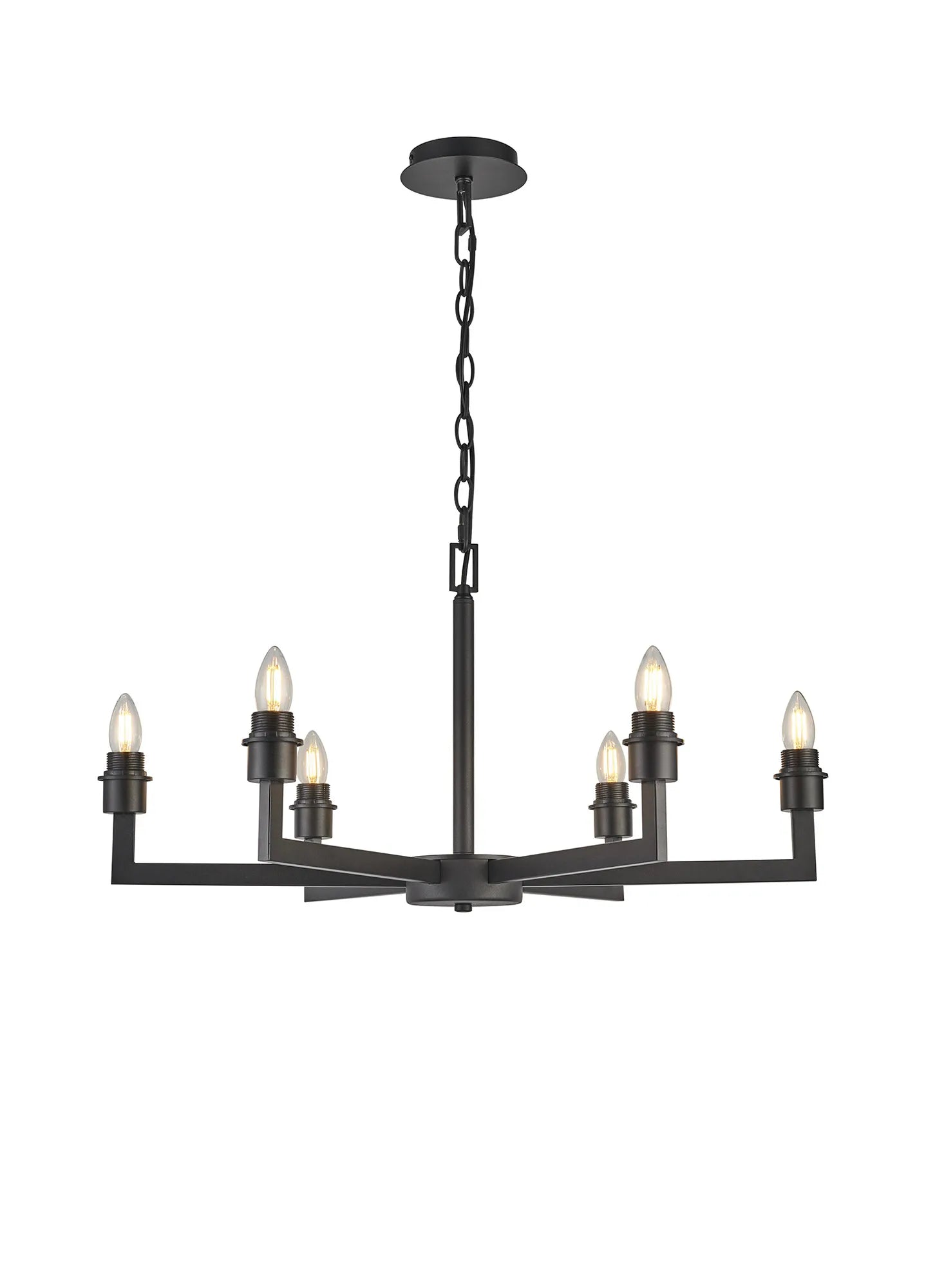 Braxton 3/6/8Lt Multi-Arm Pendant - Various Colours