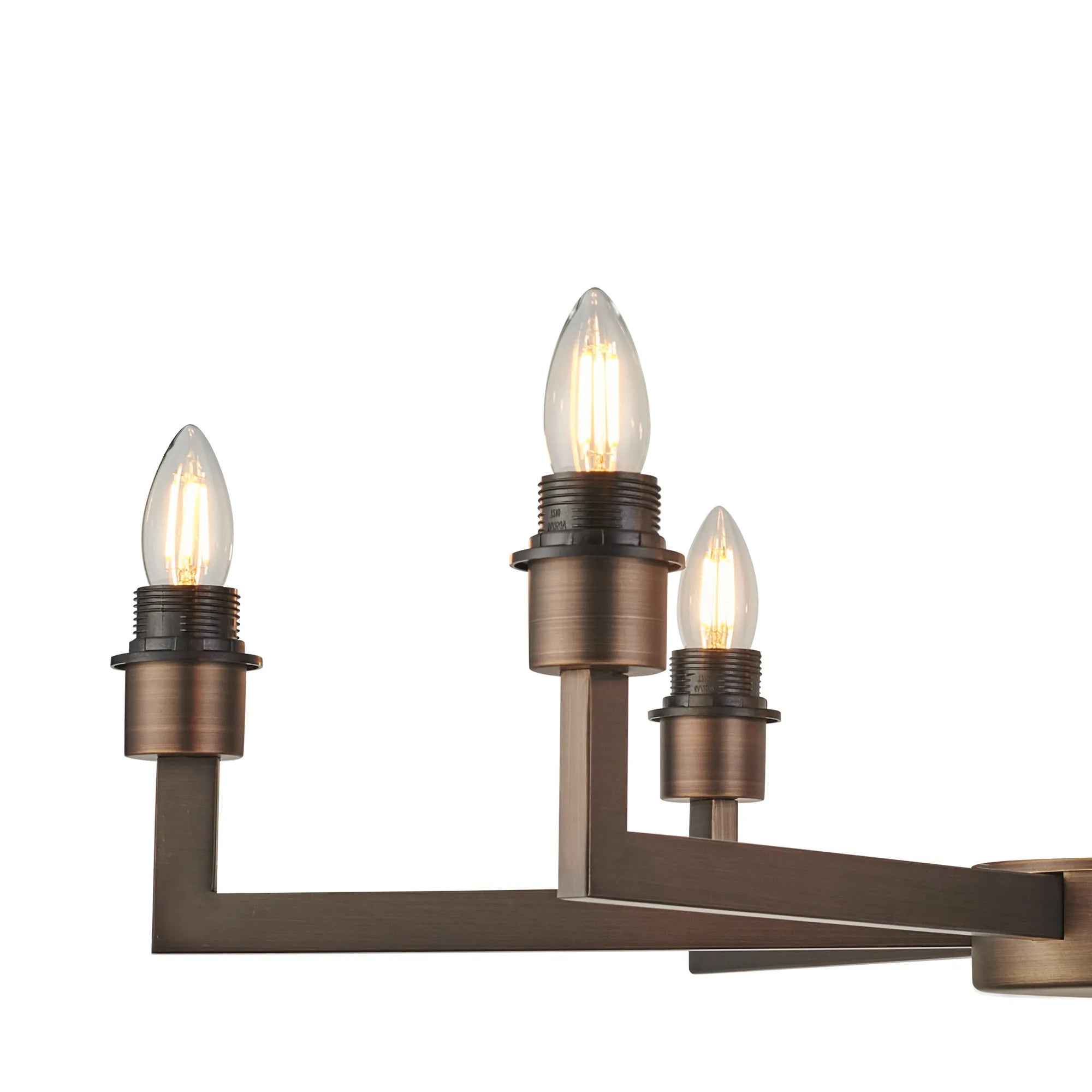 Braxton Adjustable Multi Arm Pendant/Semi Ceiling (FRAME ONLY) Without Shade