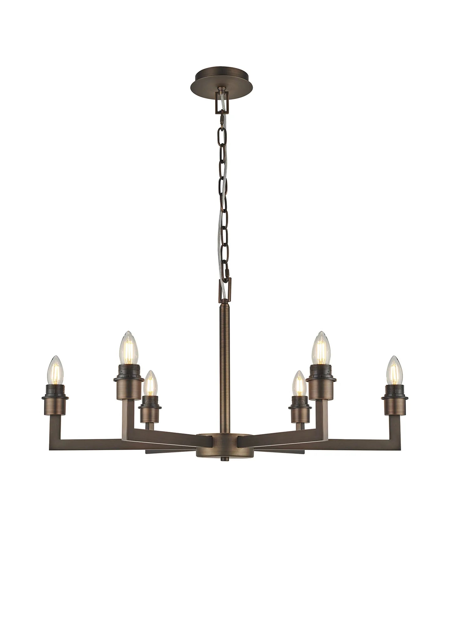 Braxton 3/6/8Lt Multi-Arm Pendant - Various Colours