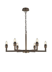 Braxton 3/6/8Lt Multi-Arm Pendant - Various Colours