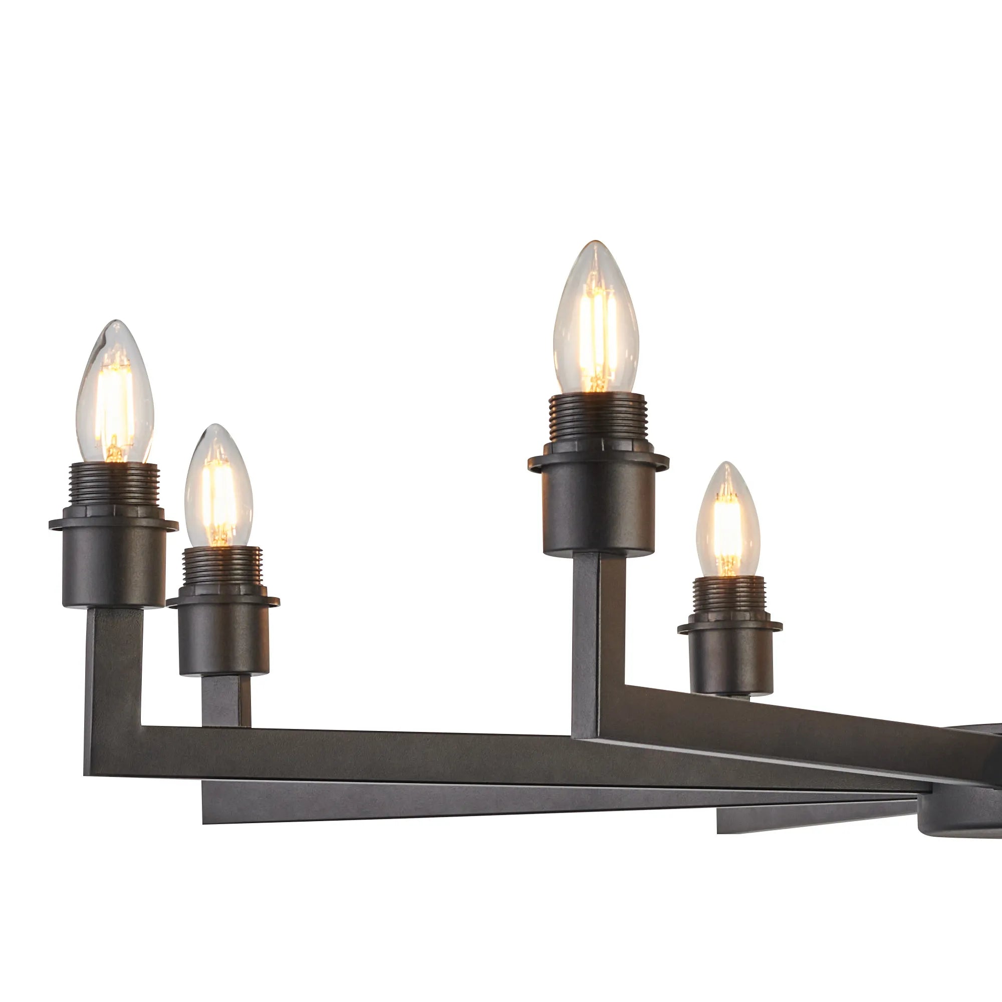 Braxton Adjustable Multi Arm Pendant/Semi Ceiling (FRAME ONLY) Without Shade