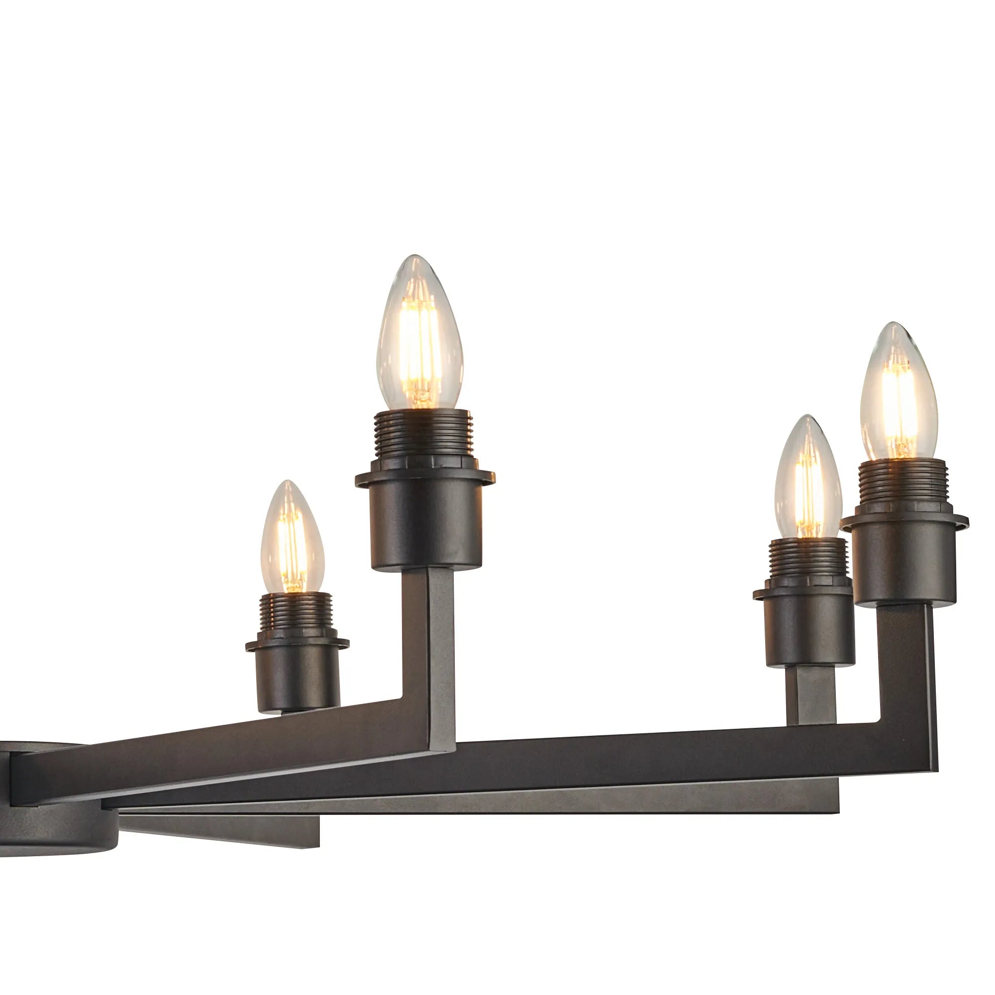Braxton Adjustable Multi Arm Pendant/Semi Ceiling (FRAME ONLY) Without Shade