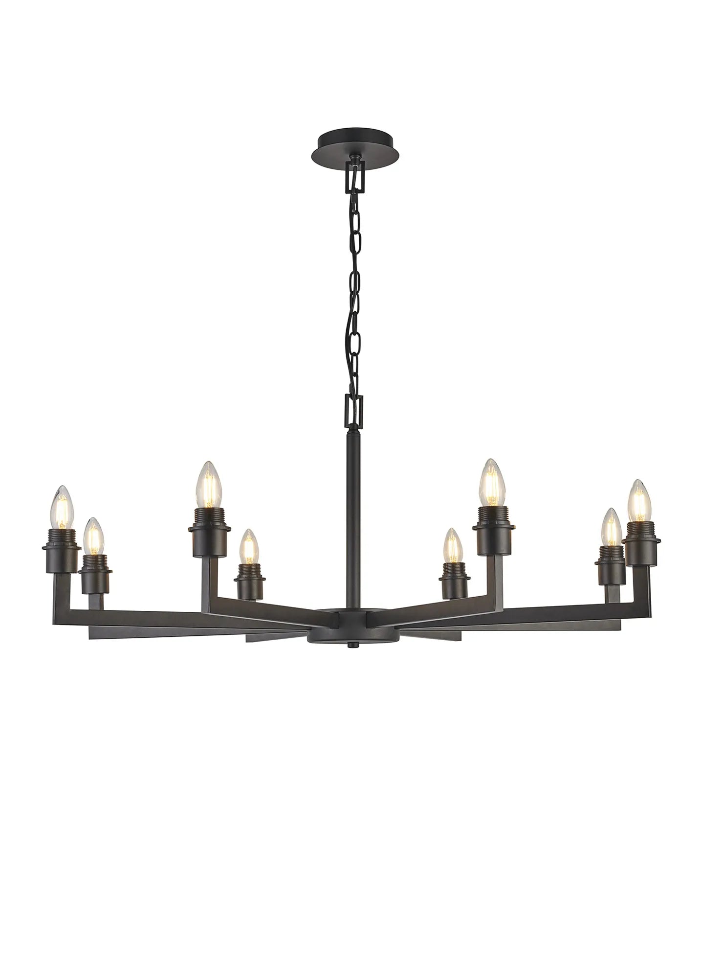 Braxton 3/6/8Lt Multi-Arm Pendant - Various Colours