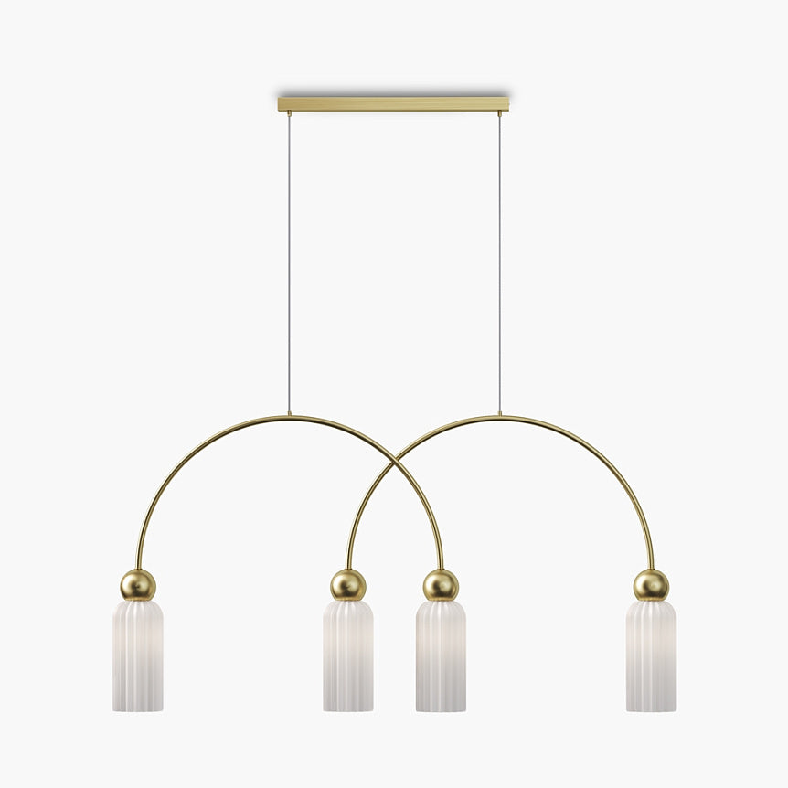 Antic 4 Light Pendant Lamp