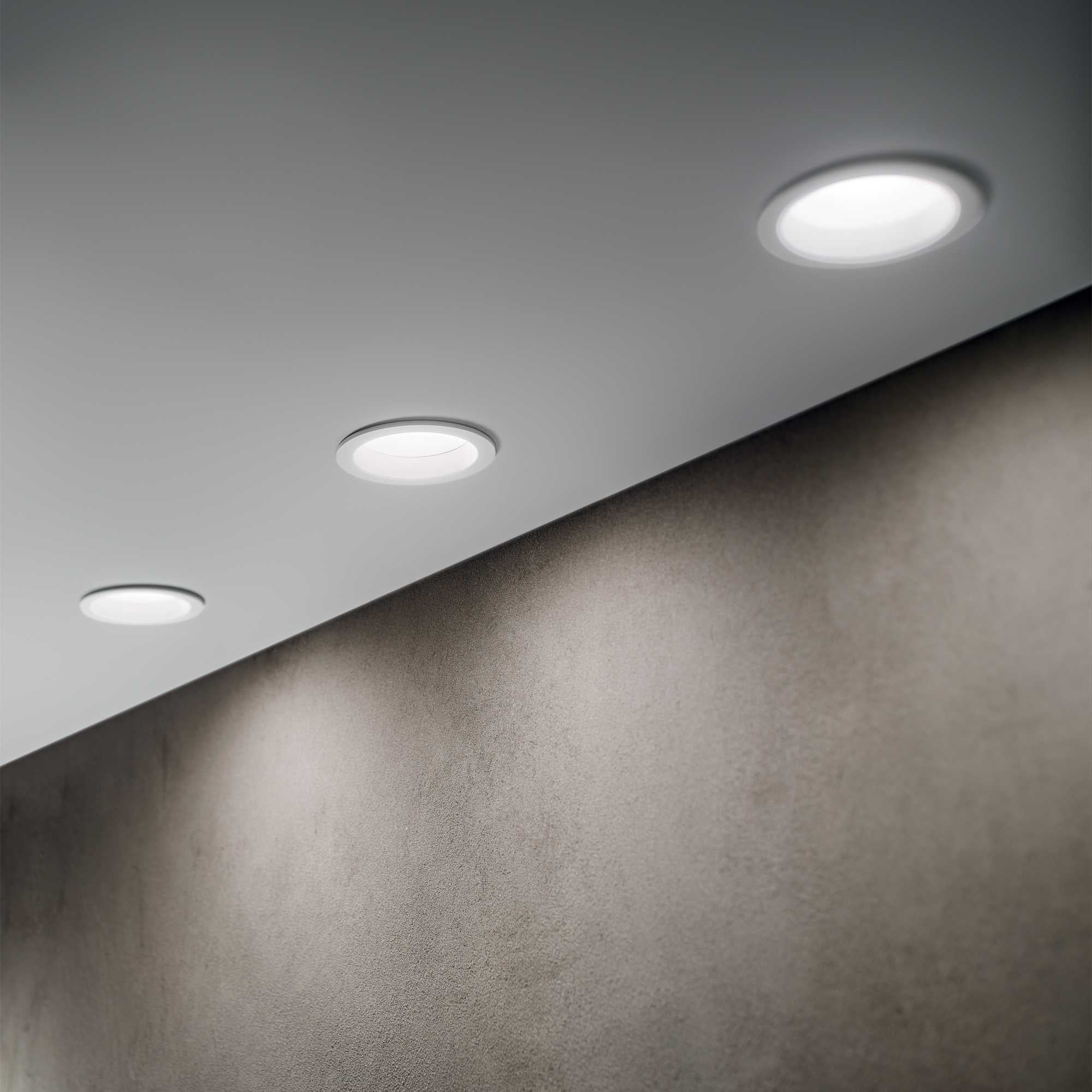 Basic Various Types Recessed Ceiling Light White -Finish - Cusack Lighting