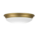 Brompton Flush Bathroom Light IP44 - Polished Chrome / Polished Brass / Brushed Brass