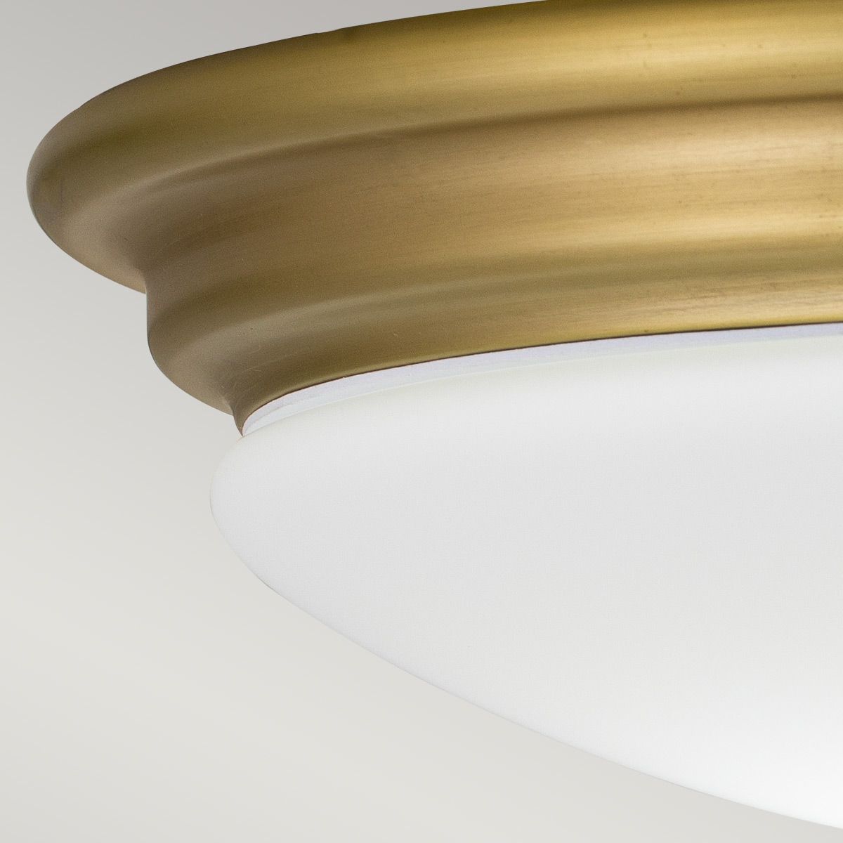 Brompton Flush Bathroom Light IP44 - Polished Chrome / Polished Brass / Brushed Brass