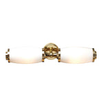 Eliot 2 Light Wall Light – Polished Chrome/Polished Brass/Polished Nickel
