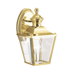 Bay Shore Medium Wall Lantern - Polished Brass Finish