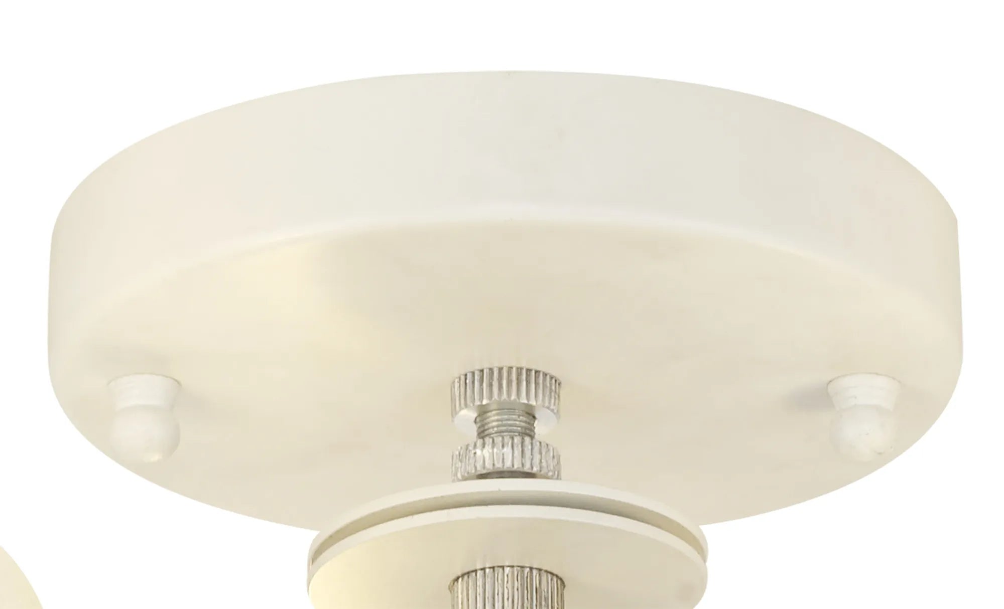 Baymont White 3 Light Universal Flush Ceiling Fixture - Promotional Offer