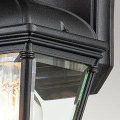 Bayview Small Wall Lantern - Black Finish