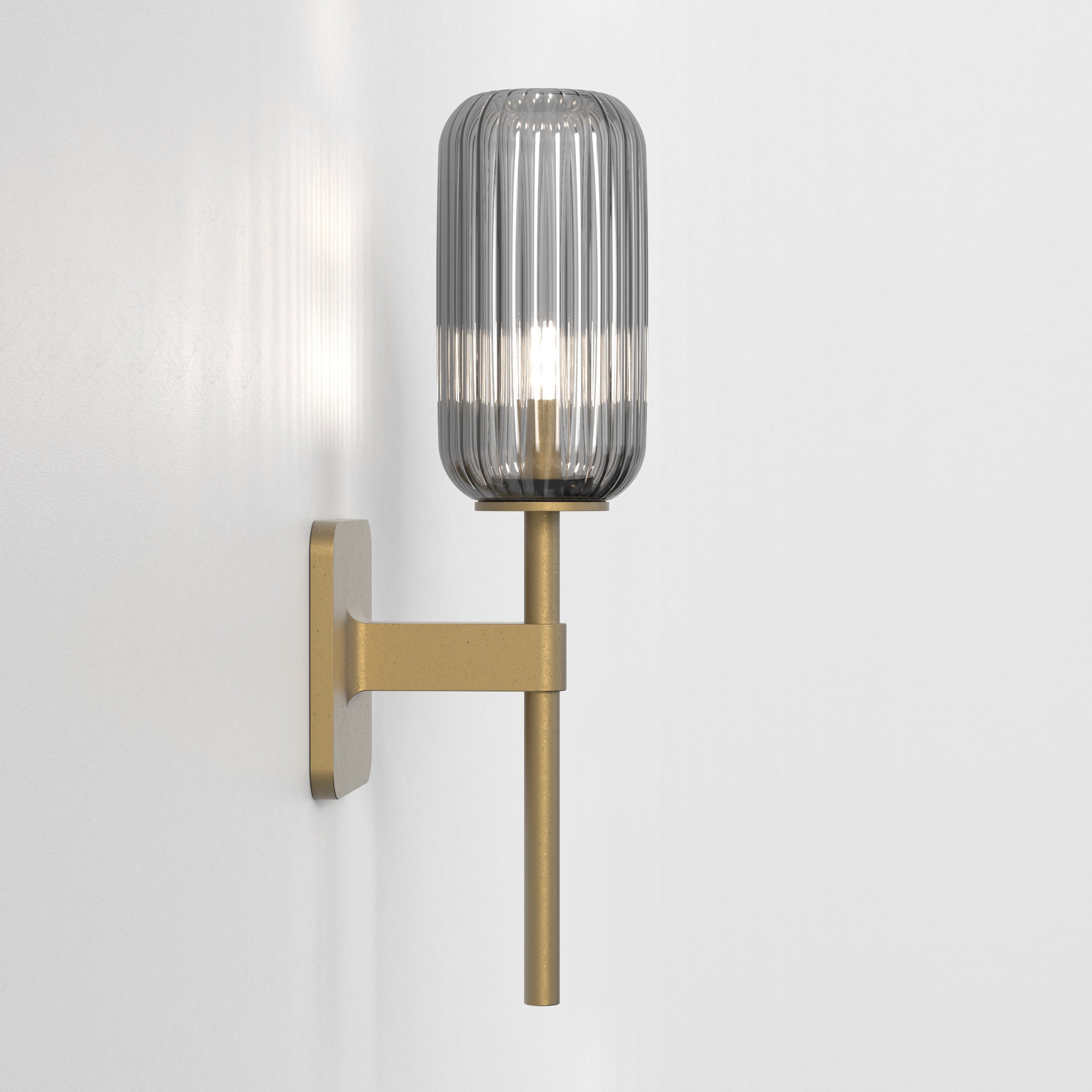 Tacoma Reed Ribbed Glass