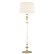 Lotus Floor Lamp - Gild/Plaster White