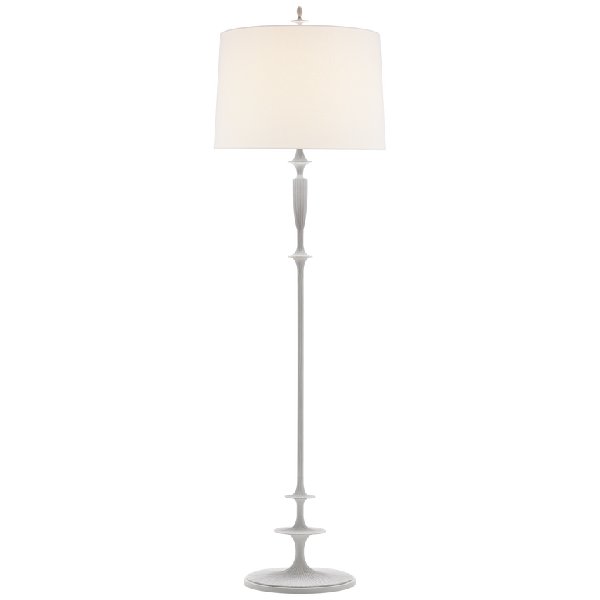 Lotus Floor Lamp - Gild/Plaster White