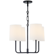 Go Lightly 4Lt Pendant - Charcoal/Gild