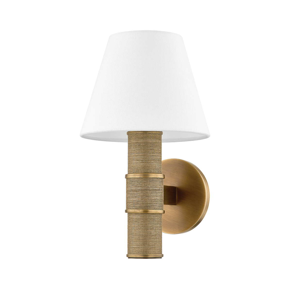 Denton 1Lt Wall Sconce - Patina Brass