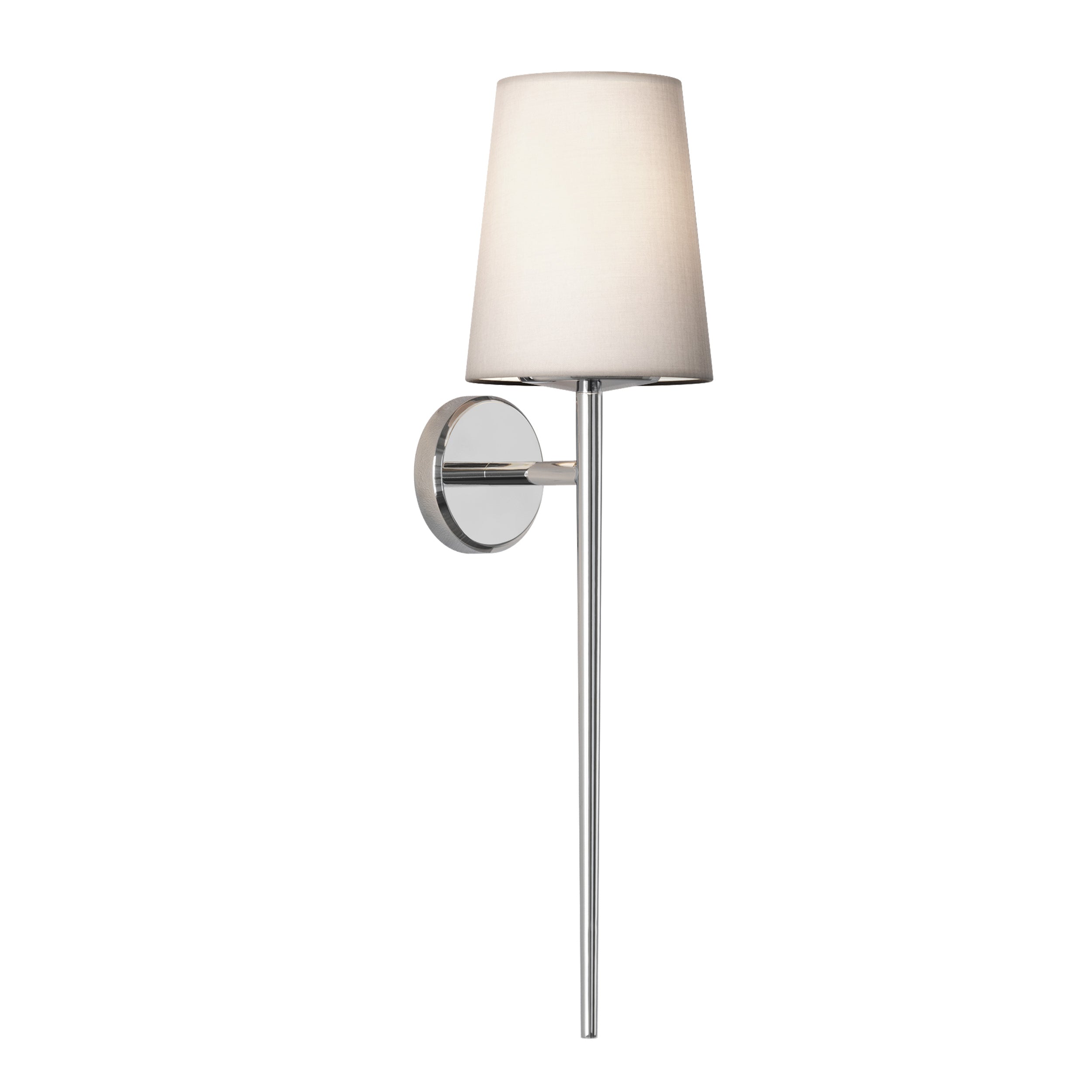 Beauville Bathroom Wall Light- Polished Chrome/ Bronze