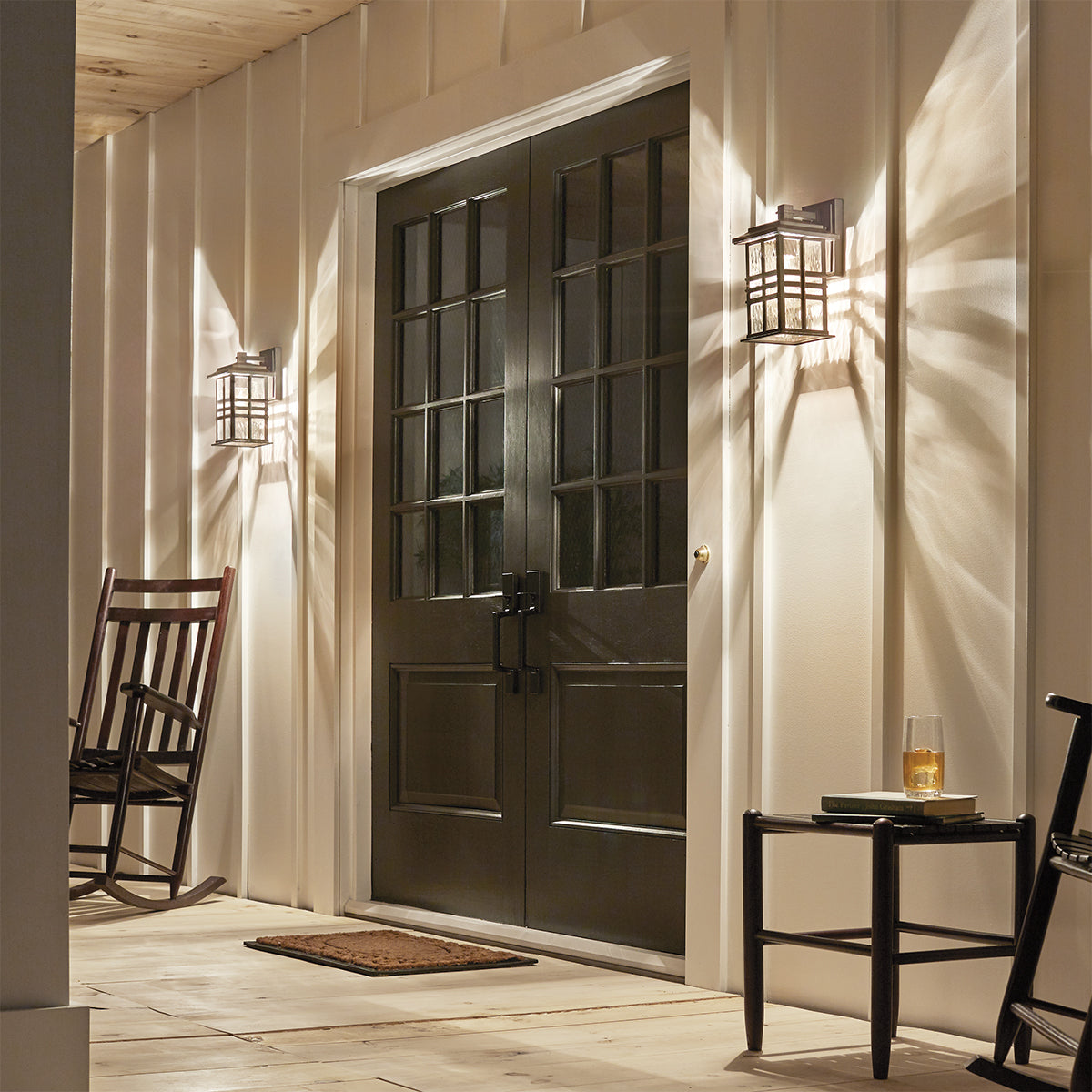 Beacon Square Small Wall Lantern – Olde Bronze Finish