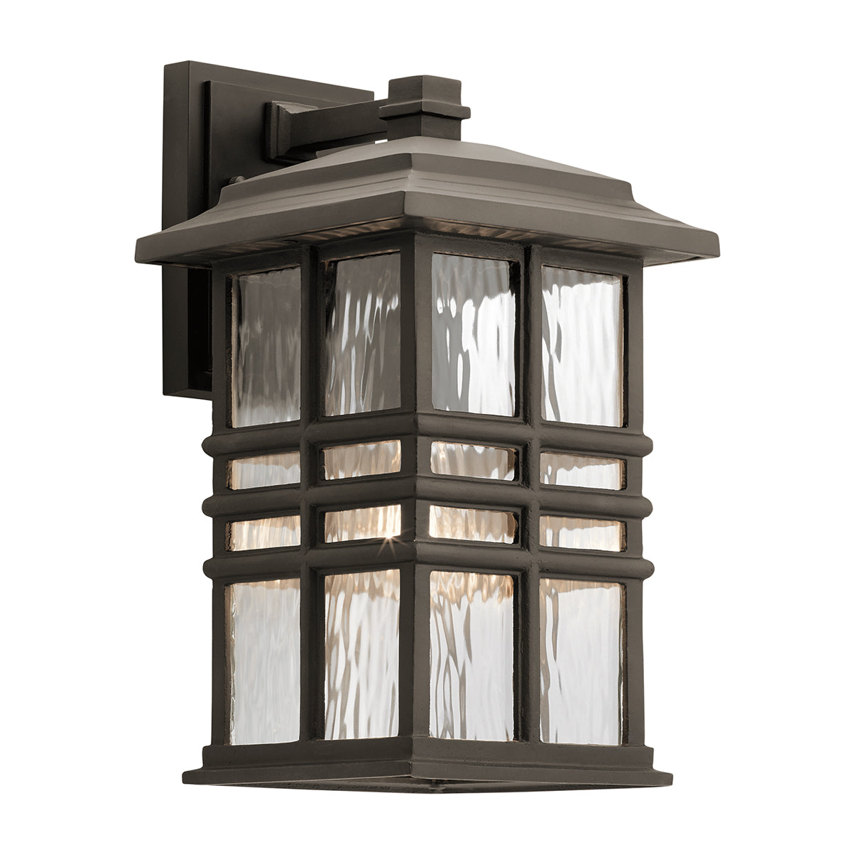 Beacon Square Medium Wall Lantern – Olde Bronze Finish