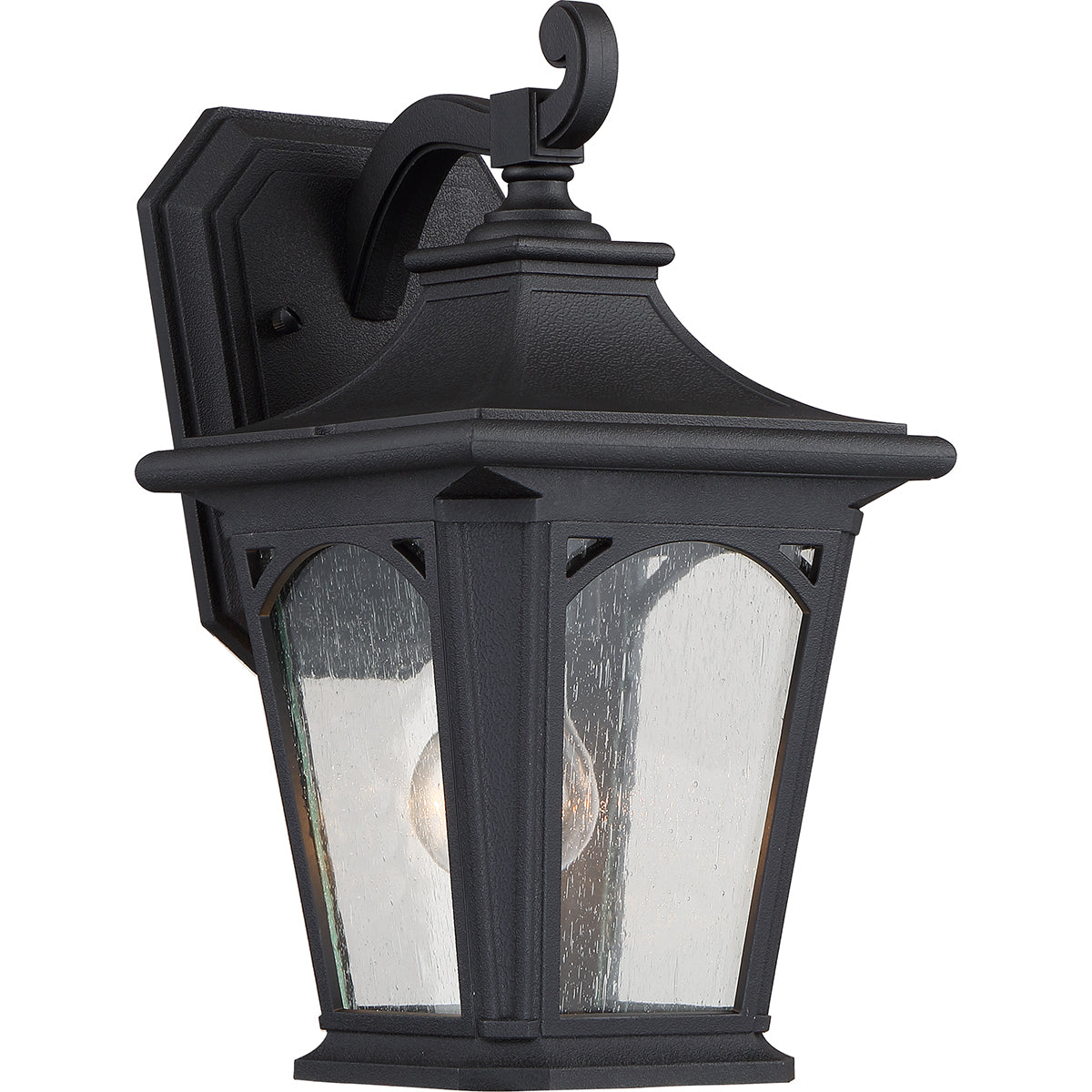Bedford Small Wall Lantern - Mystic Black Finish