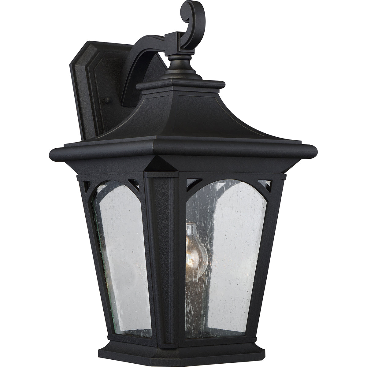 Bedford Large Wall Lantern - Mystic Black Finish