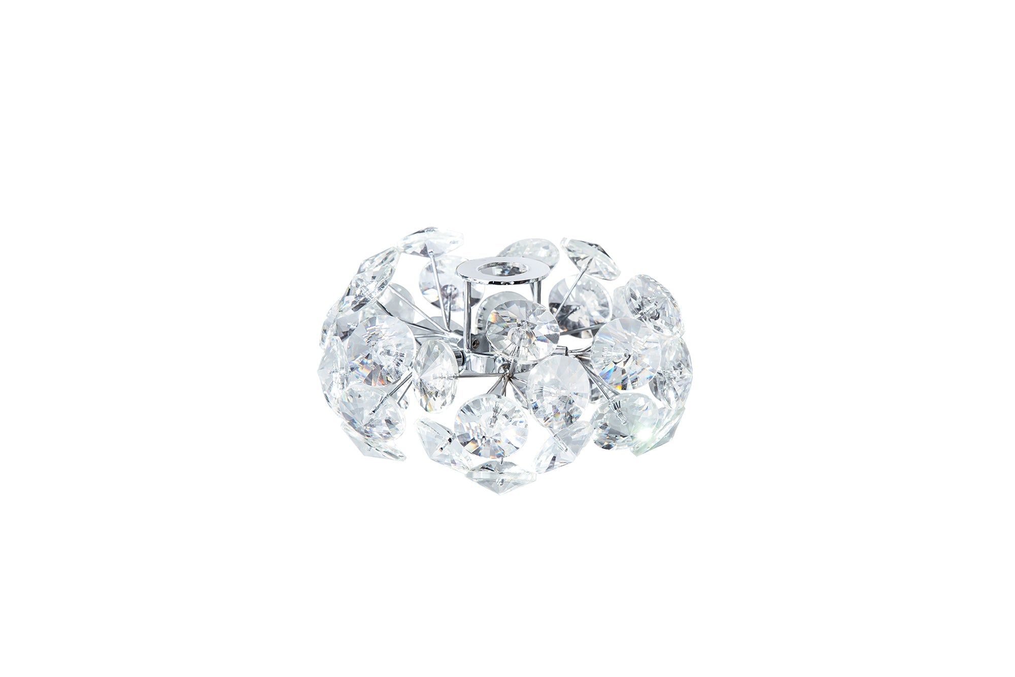 Sophia Non-Electric G9 Shade French Gold/Crystal, Polished Chrome/Crystal 