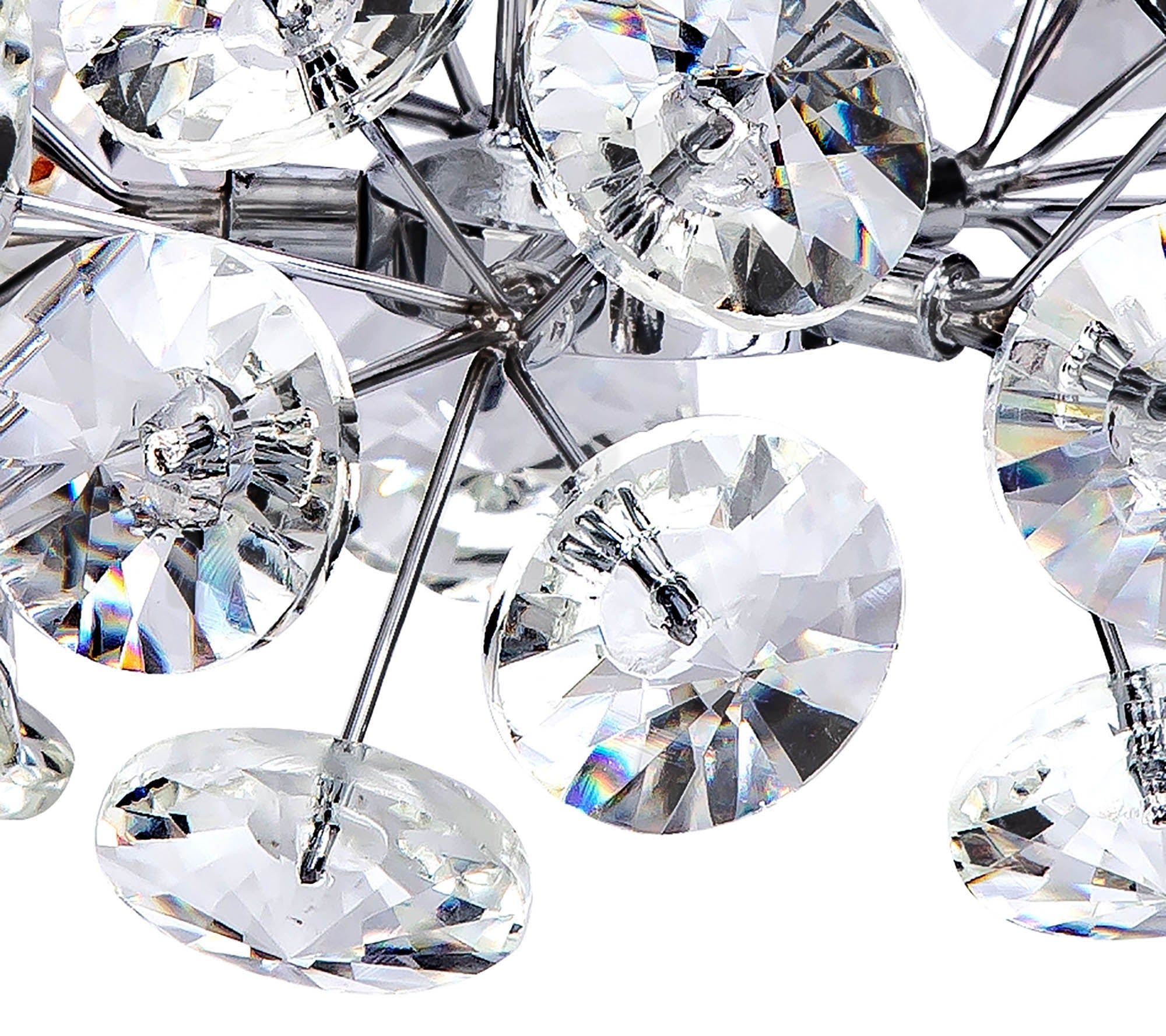 Sophia Non-Electric G9 Shade French Gold/Crystal, Polished Chrome/Crystal 