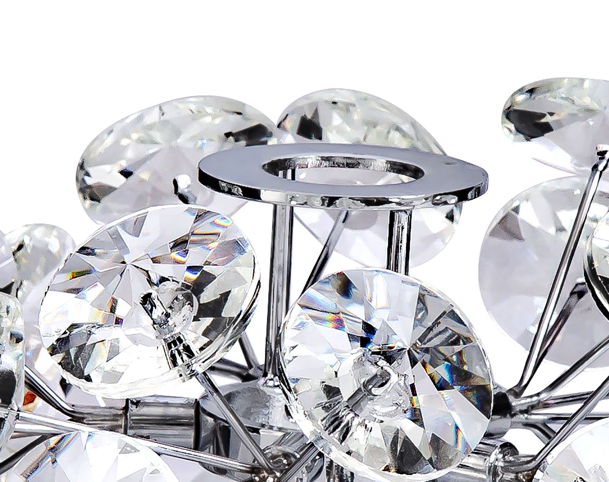 Sophia Non-Electric G9 Shade French Gold/Crystal, Polished Chrome/Crystal 