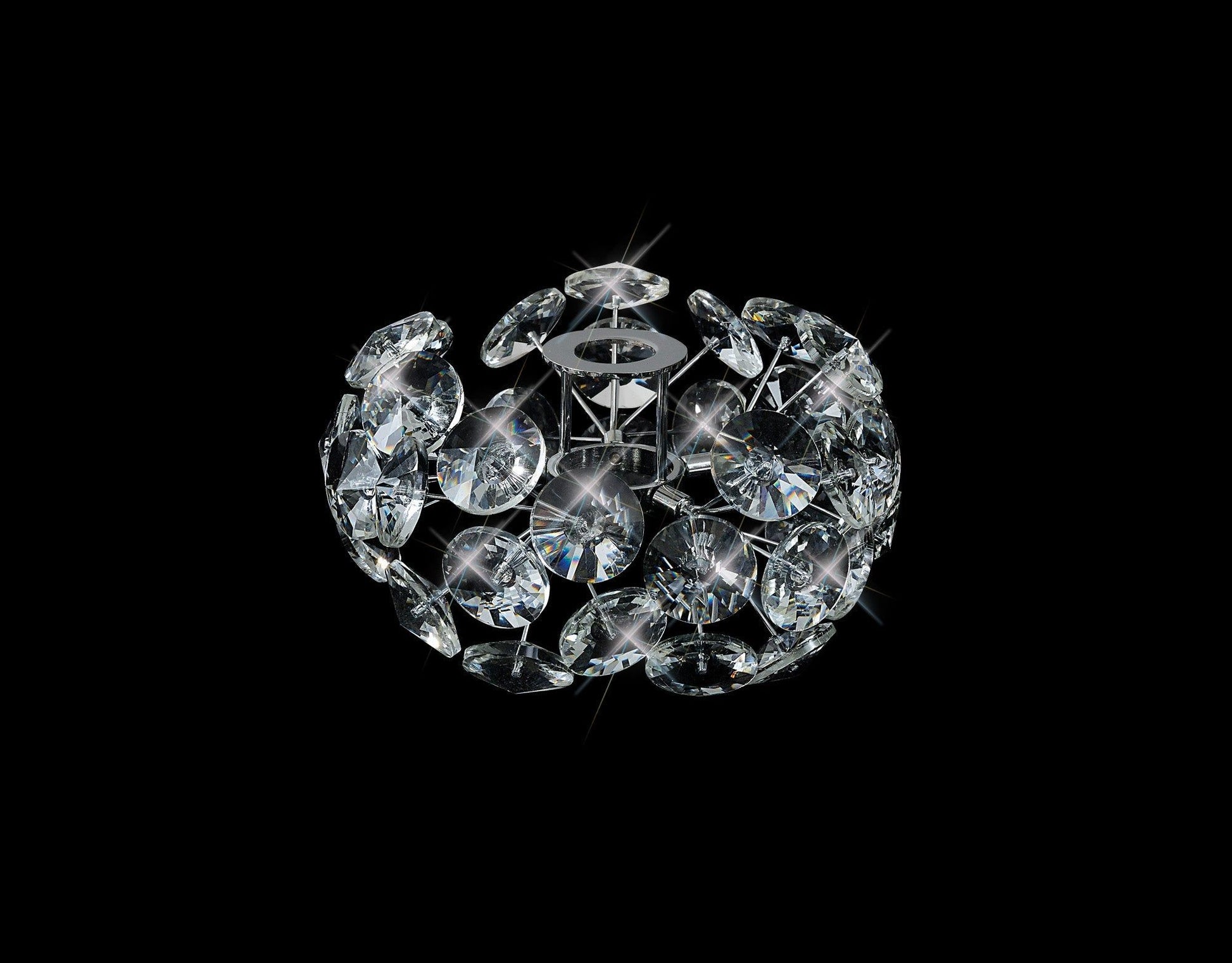 Sophia Non-Electric G9 Shade French Gold/Crystal, Polished Chrome/Crystal 