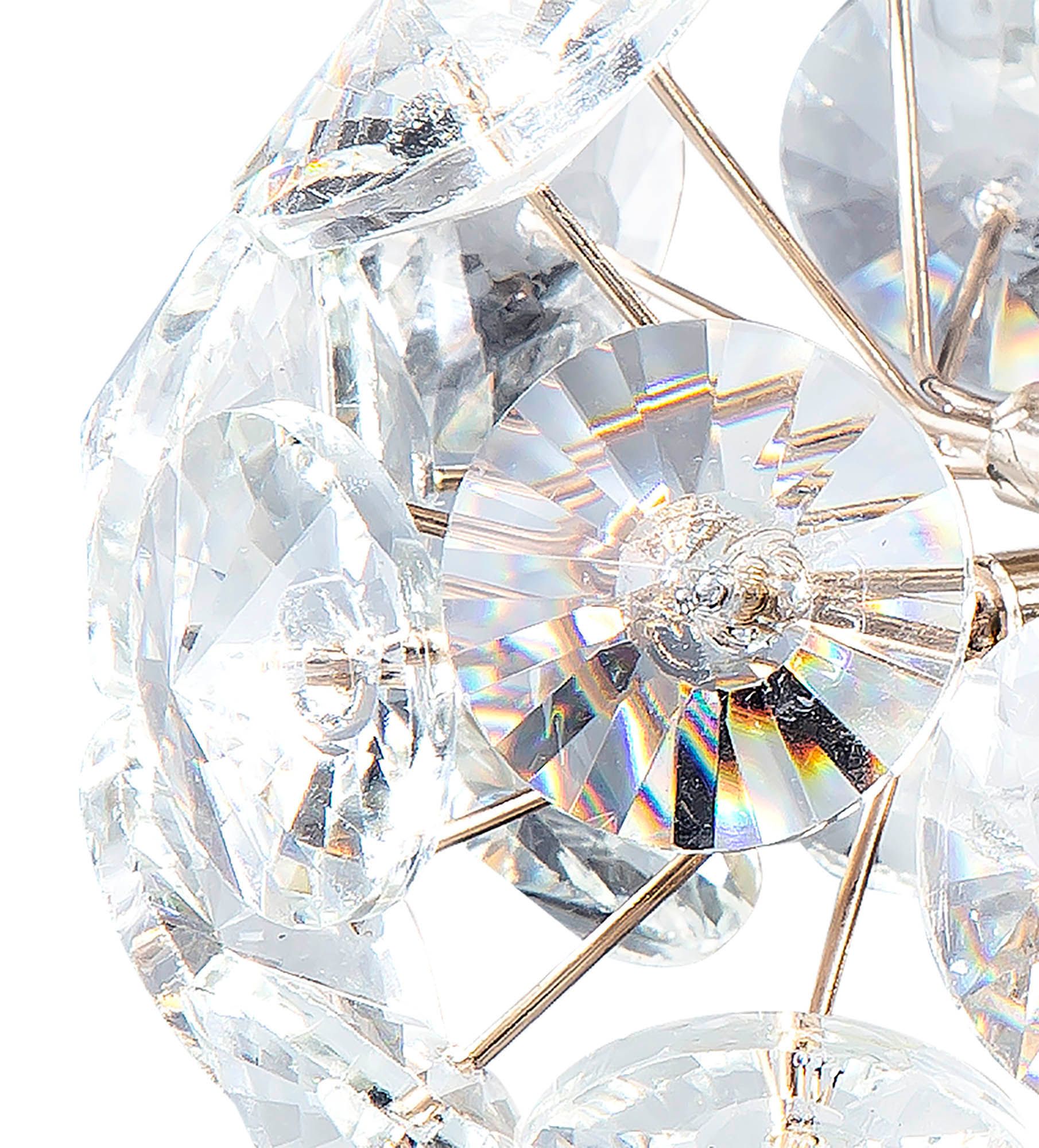 Sophia Non-Electric G9 Shade French Gold/Crystal, Polished Chrome/Crystal 