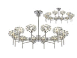 Bellagio 12 Light G9 Telescopic Light With Polished Chrome And Crystal Shade