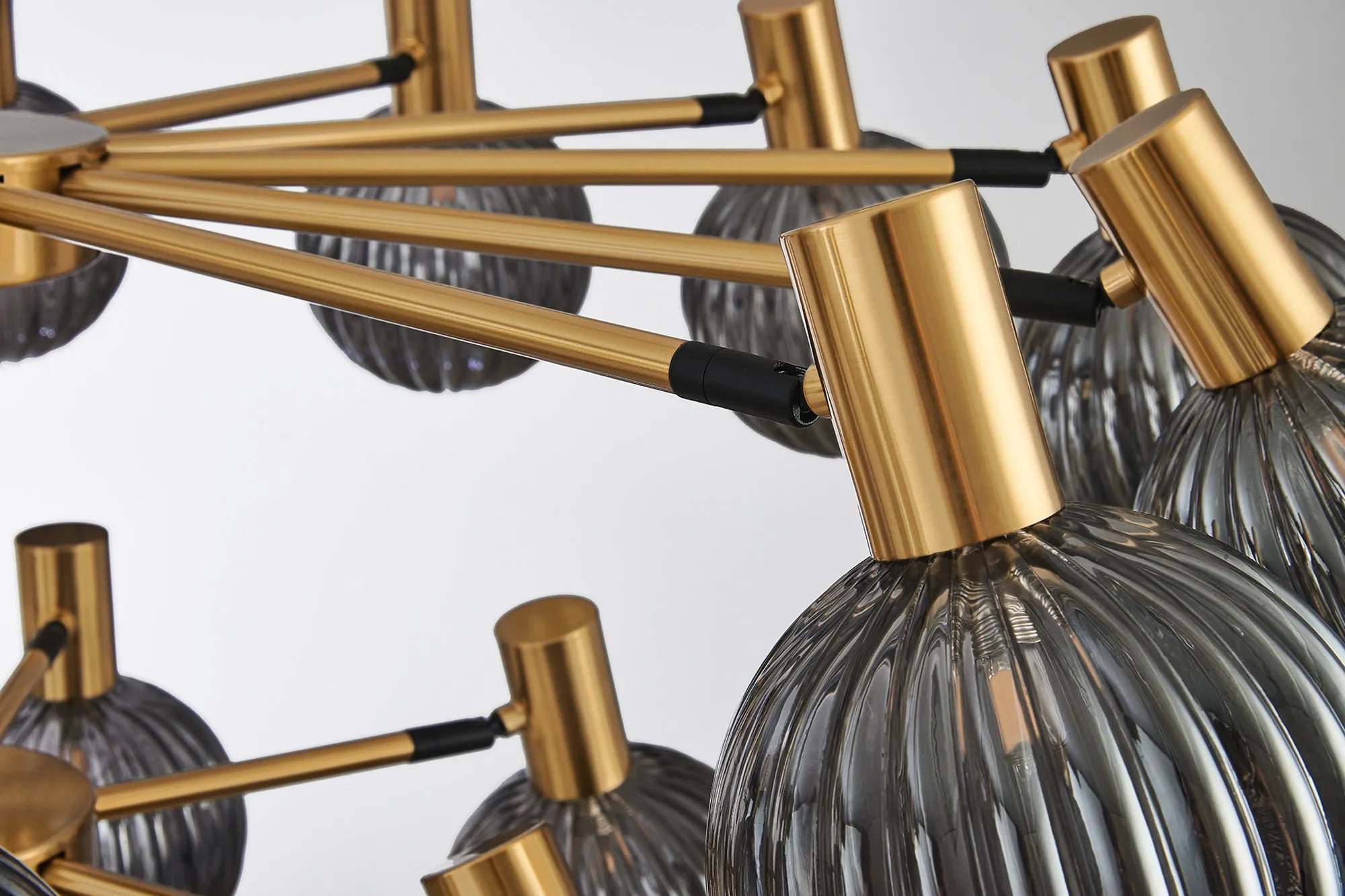 Brantley 18 Light Fixed Pendant/Semi Flush Adjustable Arms Ceiling Light G9- Various Finishes