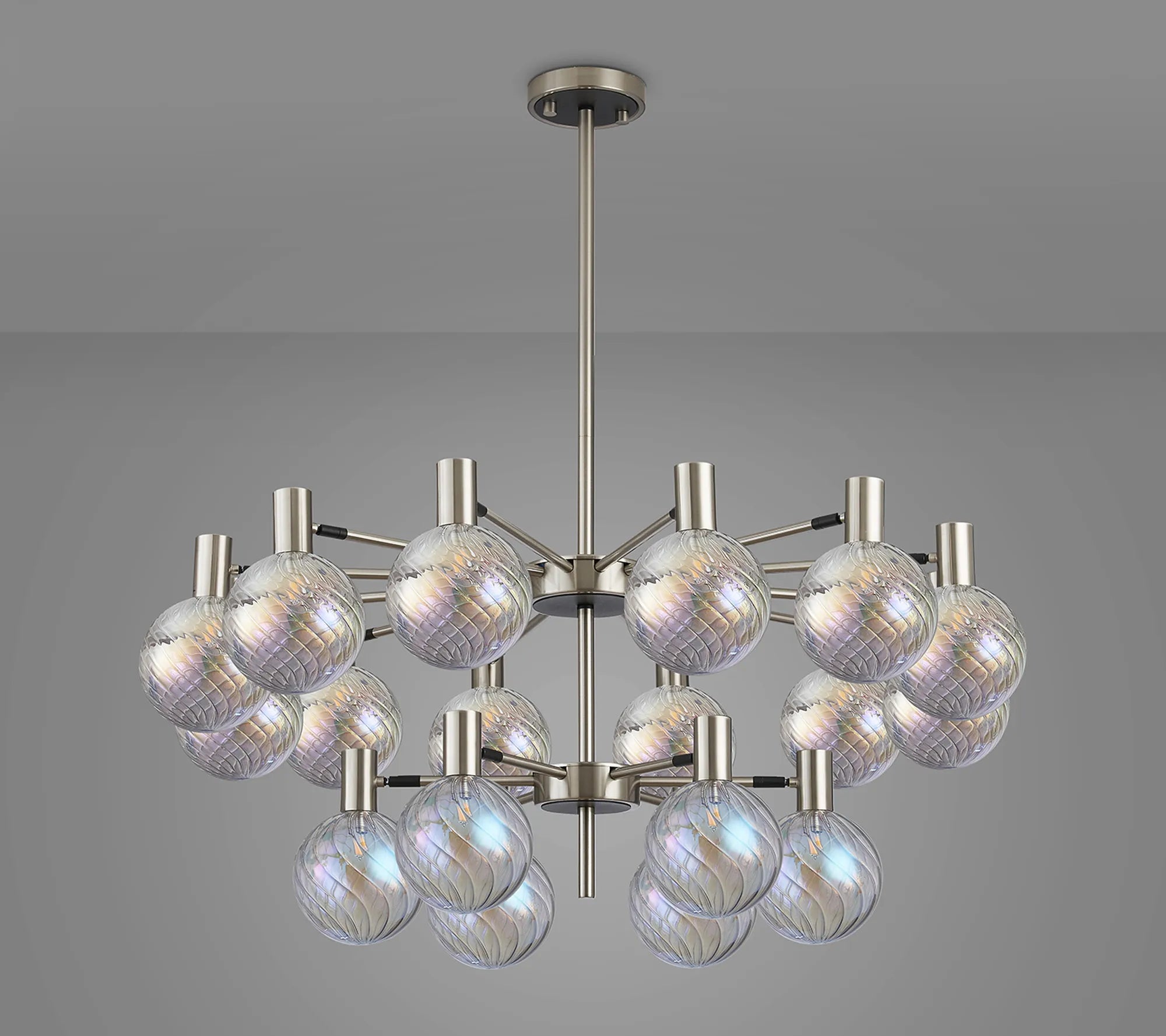Brantley 18 Light Fixed Pendant/Semi Flush Adjustable Arms Ceiling Light G9- Various Finishes