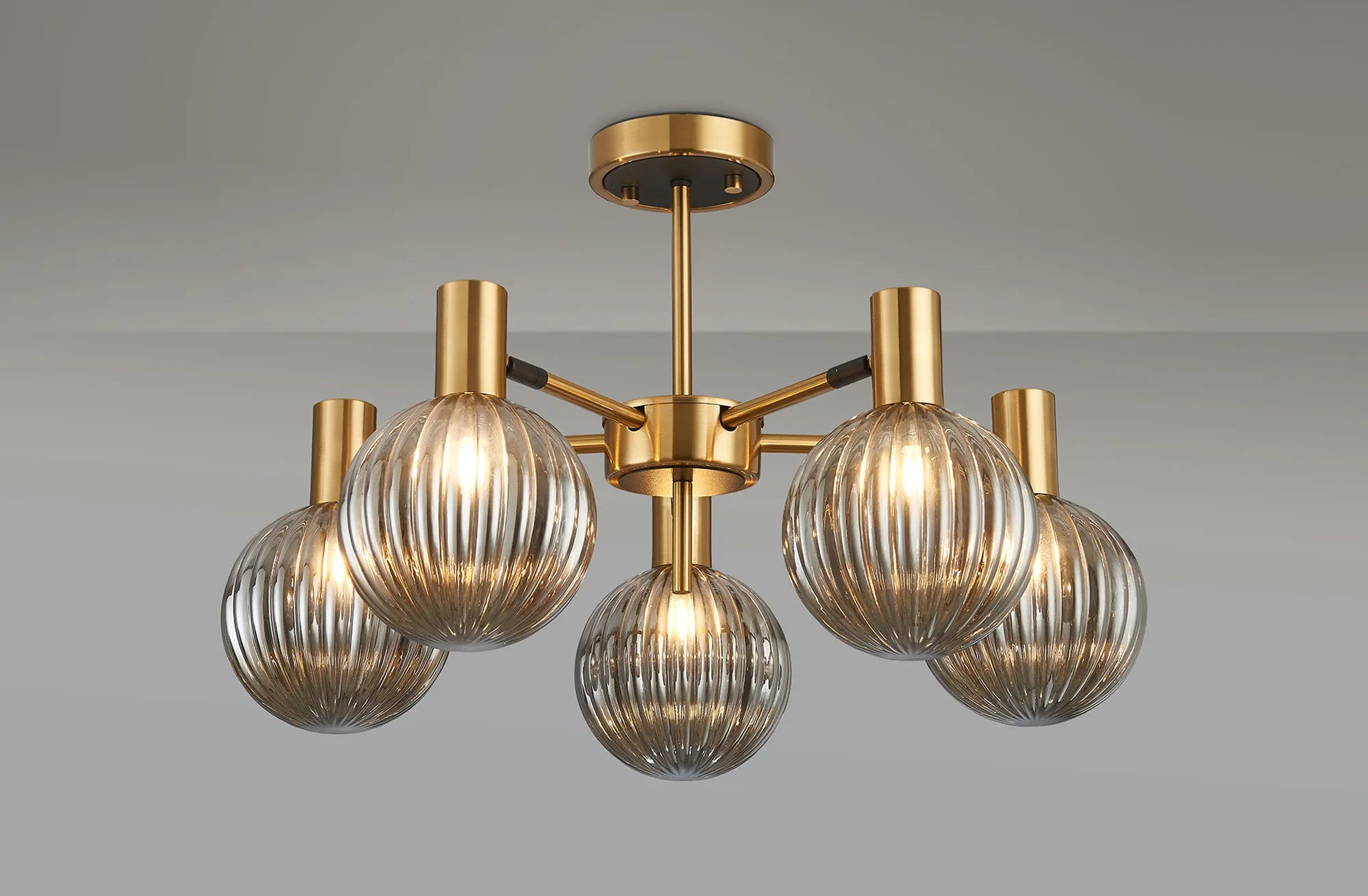 Brantley 3Lt/5 Lt Semi Flush Ceiling Light G9- Various Finishes