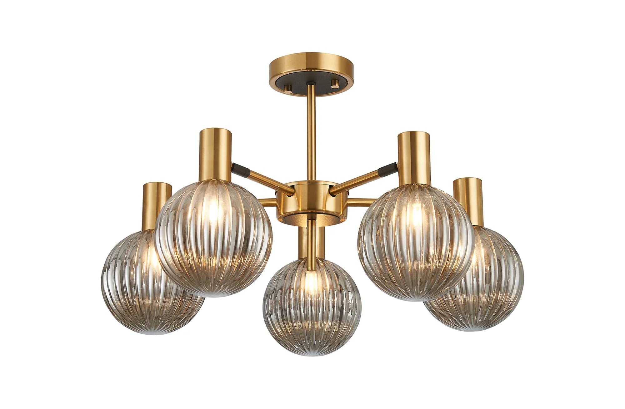 Brantley 3Lt/5 Lt Semi Flush Ceiling Light G9- Various Finishes