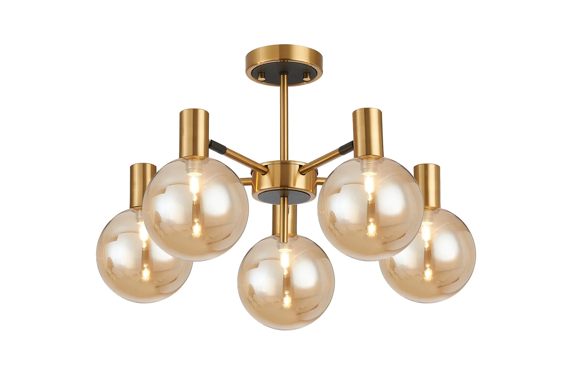 Brantley 3Lt/5 Lt Semi Flush Ceiling Light G9- Various Finishes