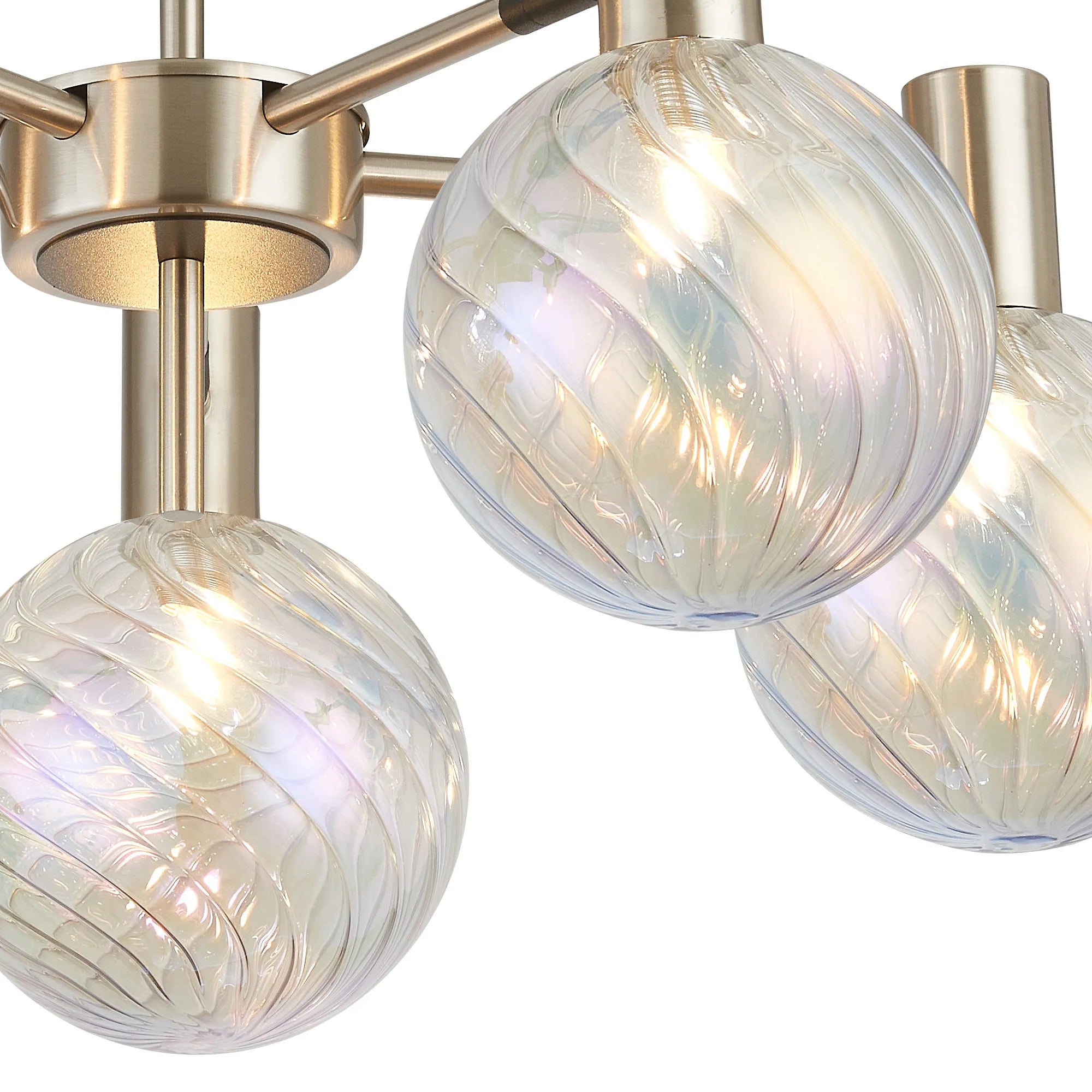 Brantley 3Lt/5 Lt Semi Flush Ceiling Light G9- Various Finishes