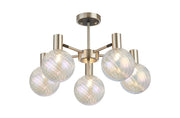 Brantley 3Lt/5 Lt Semi Flush Ceiling Light G9- Various Finishes