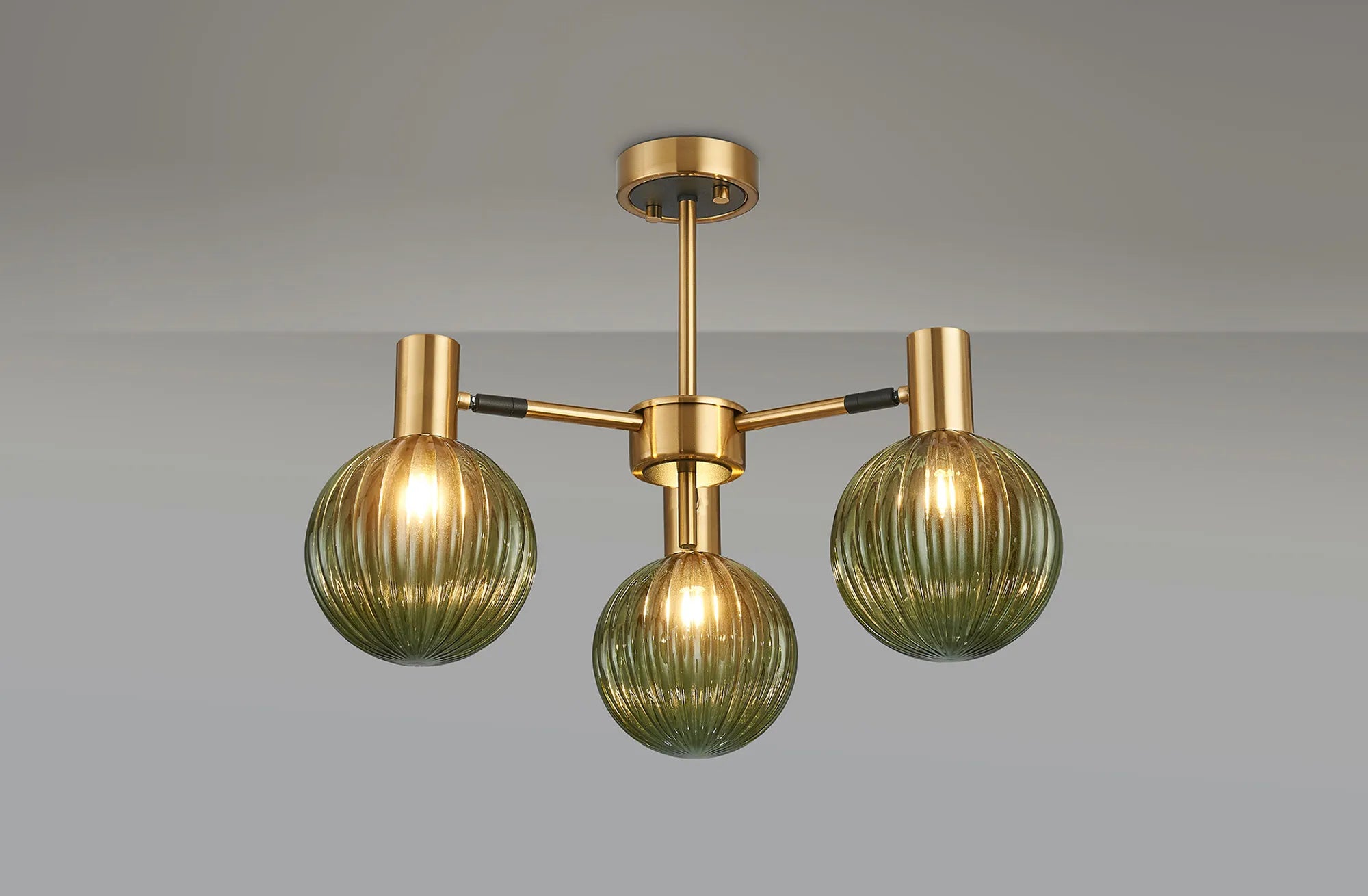 Brantley 3Lt/5 Lt Semi Flush Ceiling Light G9- Various Finishes